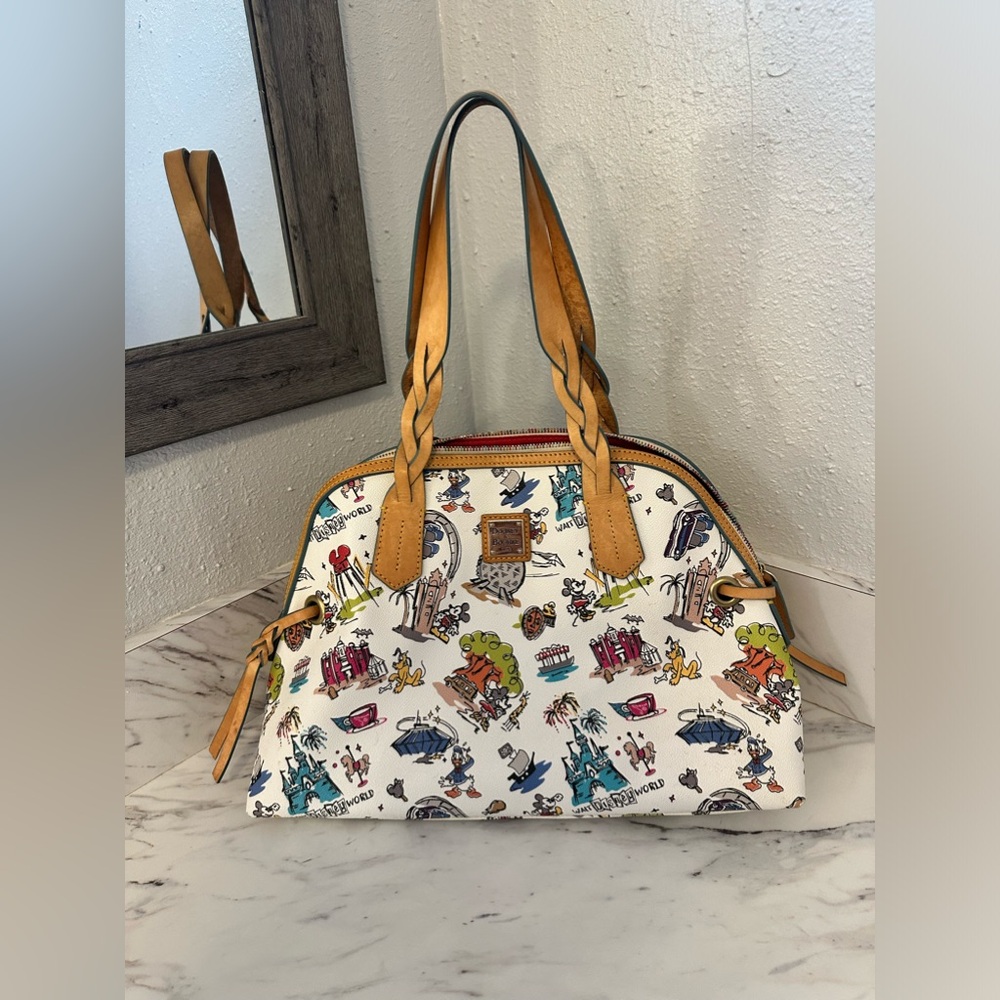 Dooney and Bourke Disney parks braided satchel bag